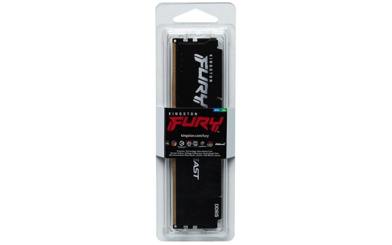 Kingston Fury Beast DDR5 με Module 1x8GB και Ταχύτητα 5200 για Desktop KF552C40BB-8 - Image 10