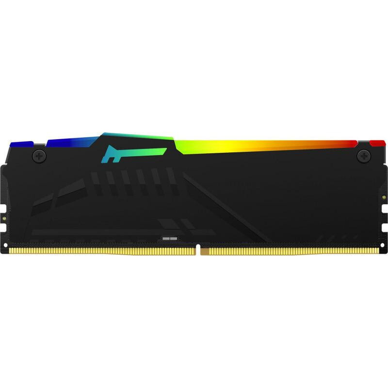 Kingston Fury Beast RGB DDR5 με Module 1x16GB και Ταχύτητα 5600 για Desktop KF556C40BBA-16 - Image 4