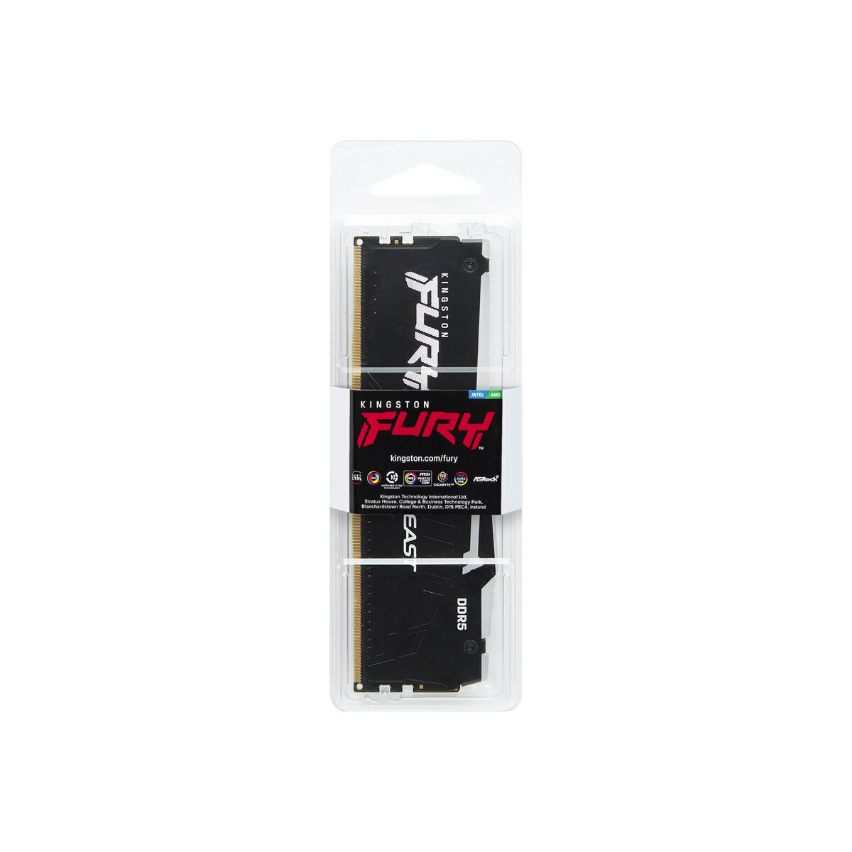 Kingston Fury Beast RGB DDR5 με Module 1x16GB και Ταχύτητα 5600 για Desktop KF556C40BBA-16 - Image 5