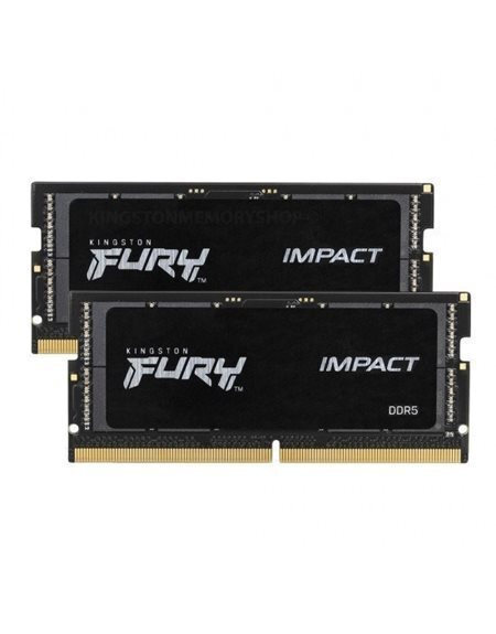 Kingston Fury Impact DDR5 με Module 1x32GB και Ταχύτητα 4800 για Laptop KF548S38IB-32 - Image 4