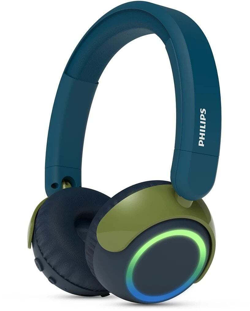 Philips TAK2000CT Ασύρματα / Ενσύρματα Παιδικά On Ear Ακουστικά με 2 ώρες Λειτουργίας Μπλε