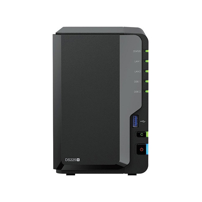 Synology DiskStation DS225+ NAS με 2 θέσεις για HDD/SSD