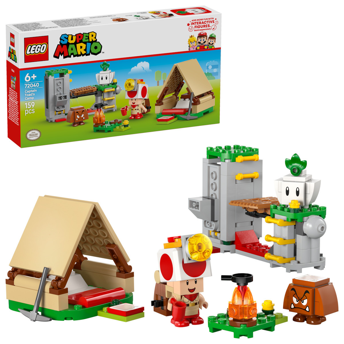 Lego Super Mario Captain Toad's Camp για 6+ Ετών 159τμχ