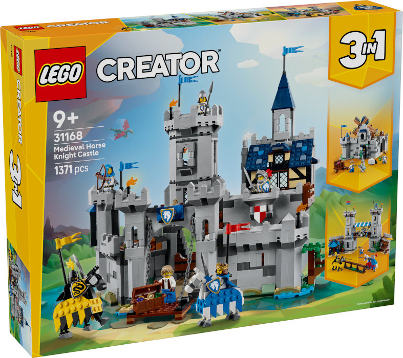 Lego Creator Μεσαιωνικό Κάστρο Ιπποτών με Άλογα για 9+ Ετών 1371τμχ - Image 2