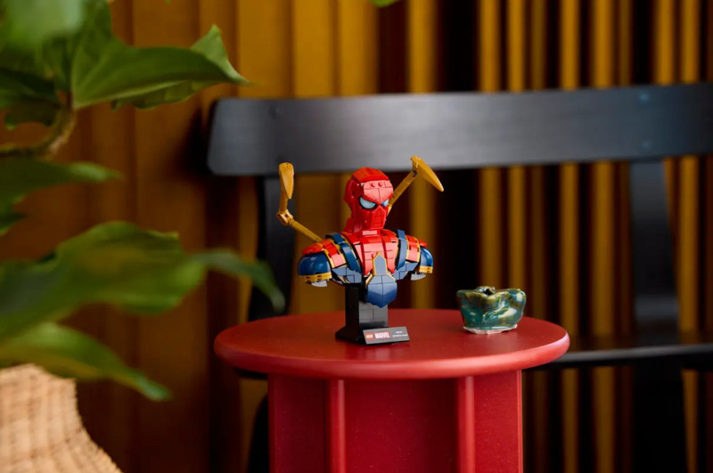 Lego Super Heroes Iron Spiderman Bust για 18+ Ετών 379τμχ - Image 9
