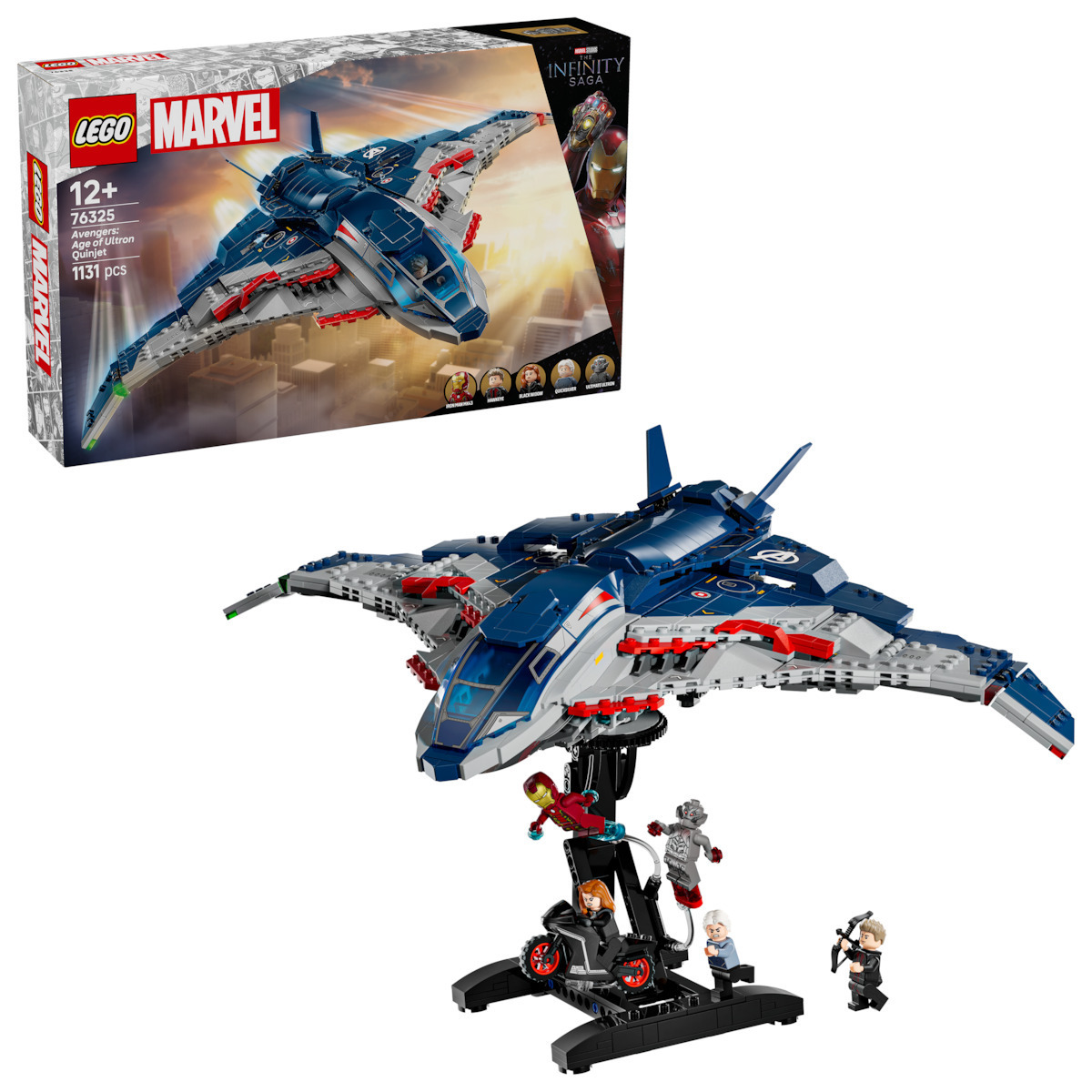 Lego Super Heroes Age Of Ultron Quinjet για 12+ Ετών 1131τμχ