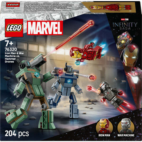 Lego Super Heroes Iron Man & War Machine για 7+ Ετών 204τμχ - Image 2