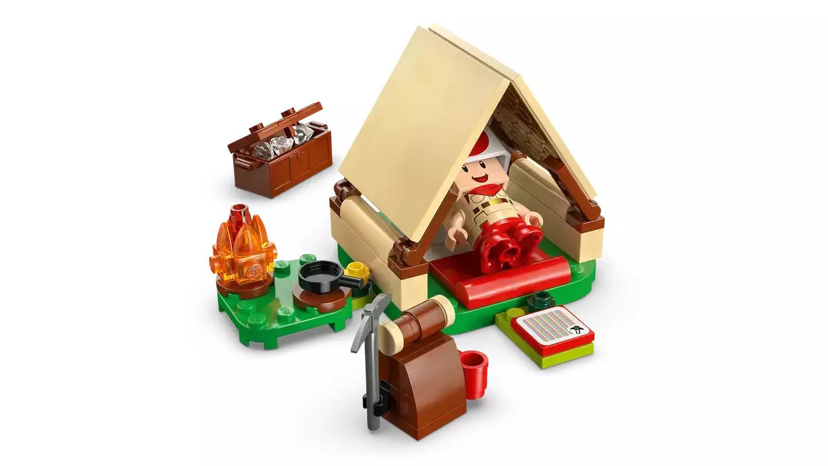 Lego Super Mario Captain Toad's Camp για 6+ Ετών 159τμχ - Image 5