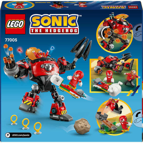 Lego Sonic Knuckles vs Dr. Eggman Egg Crusher Mech για 8+ Ετών 350τμχ - Image 5