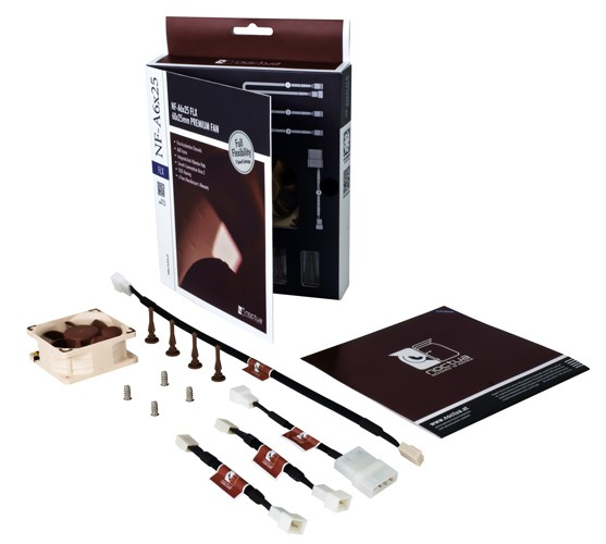 Noctua NF-A6x25 FLX Case Fan 60mm Καφέ - Image 3