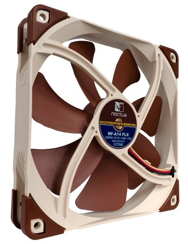 Noctua NF-A14 FLX Case Fan 140mm Καφέ - Image 4
