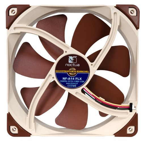 Noctua NF-A14 FLX Case Fan 140mm Καφέ - Image 3