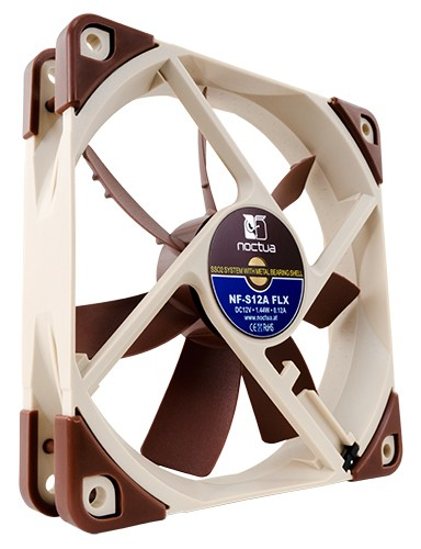 Noctua NF-S12A FLX Case Fan 120mm Καφέ - Image 2