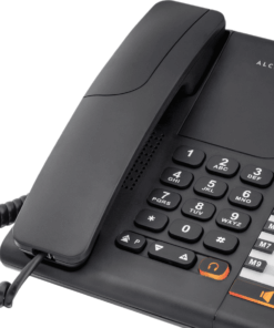 Alcatel T380 Ενσύρματο Τηλέφωνο Γραφείου Μαύρο