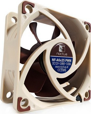Noctua NF-A6x25 Case Fan 60mm Καφέ - Image 2