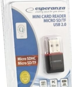 Alternative view of Esperanza EA134 Card Reader USB 2.0 για microSD
