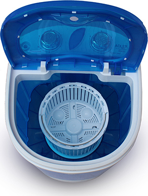 Adler Mini Πλυντήριο Ρούχων 3kg Μπλε AD 8051 - Image 3