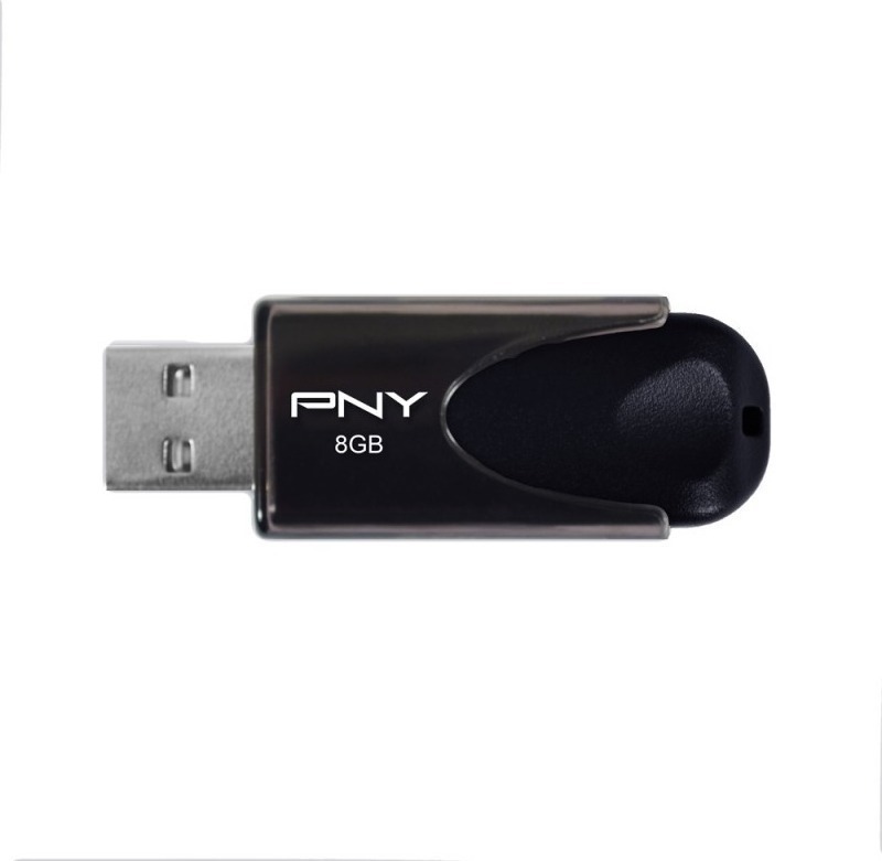 PNY Attaché 4 8GB USB 2.0 Μαύρο - Image 2