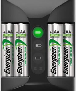 Energizer ACCU Recharge Pro Φορτιστής 4 Μπαταριών Ni-MH Μεγέθους AA/AAA Σετ με 4x AA 2000mAh
