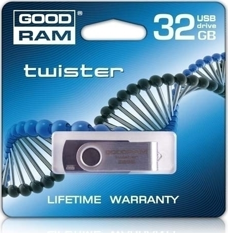 GoodRAM UTS2 32GB USB 2.0 Stick Μαύρο - Image 2