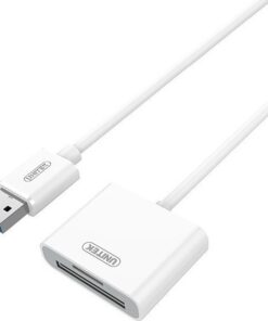 Unitek Card Reader USB 3.0 για SD/microSD Λευκό