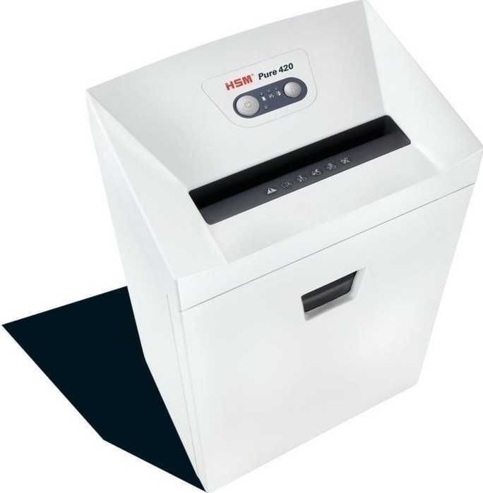 HSM Καταστροφέας Εγγράφων και CD Pure 420 4.5x30mm 15 Φύλλων με Κάδο 35lt