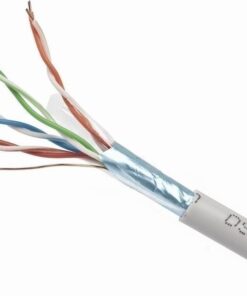 Cablexpert U/FTP (STP) Cat.5e Καλώδιο Δικτύου Ethernet χωρίς ακροδέκτες 100m Γκρι 1τμχ FPC-5004E-SOL/100