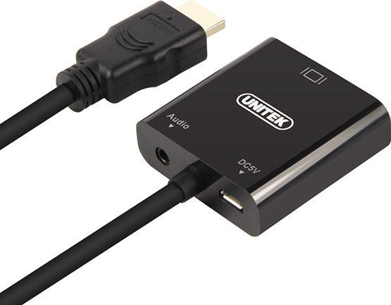 Unitek HDMI male σε 3.5mm / VGA female (Y-6333) - Image 3