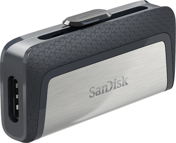 Sandisk Ultra Dual Drive 256GB USB 3.1 Stick με σύνδεση USB-A & USB-C Μαύρο - Image 2