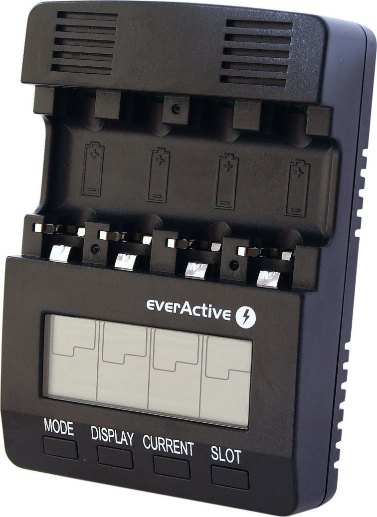 everActive NC-3000 Φορτιστής 4 Μπαταριών Ni-Cd/Ni-MH Μεγέθους AA/AAA/D - Image 2