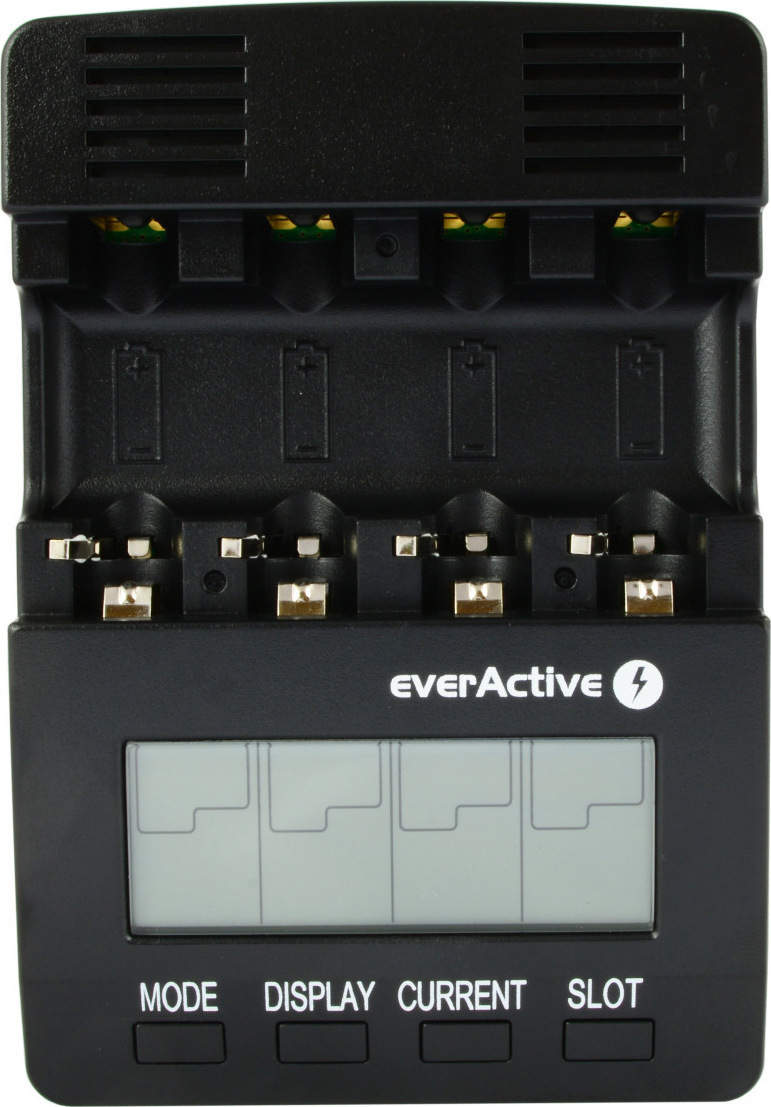 everActive NC-3000 Φορτιστής 4 Μπαταριών Ni-Cd/Ni-MH Μεγέθους AA/AAA/D - Image 3