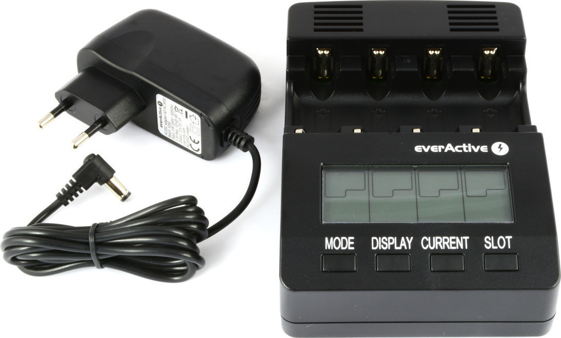 everActive NC-3000 Φορτιστής 4 Μπαταριών Ni-Cd/Ni-MH Μεγέθους AA/AAA/D - Image 5