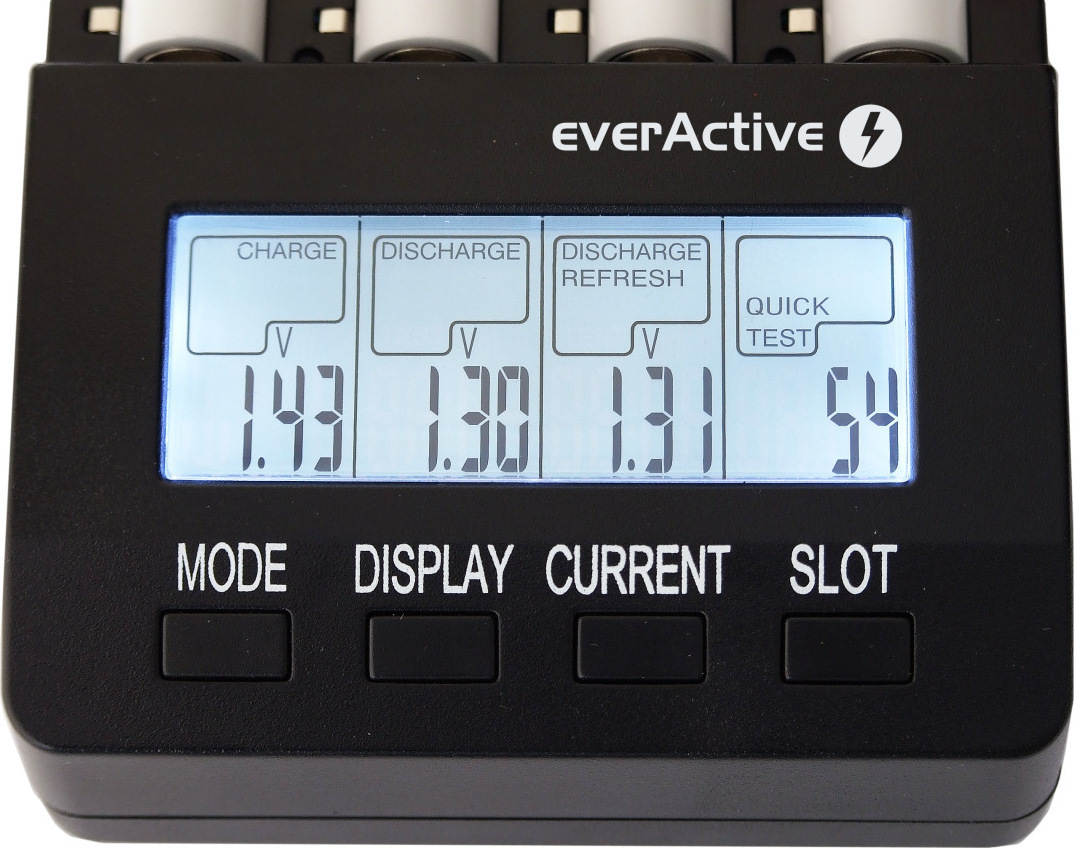 everActive NC-3000 Φορτιστής 4 Μπαταριών Ni-Cd/Ni-MH Μεγέθους AA/AAA/D - Image 8