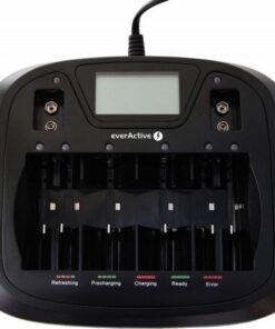 Alternative view of everActive NC-900U Φορτιστής 8 Μπαταριών Ni-Cd/Ni-MH Μεγέθους AA/AAA/9V/D