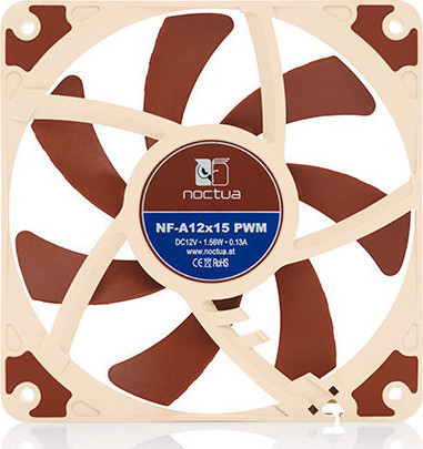 Noctua NF-A12x15 Case Fan 120mm Καφέ - Image 3