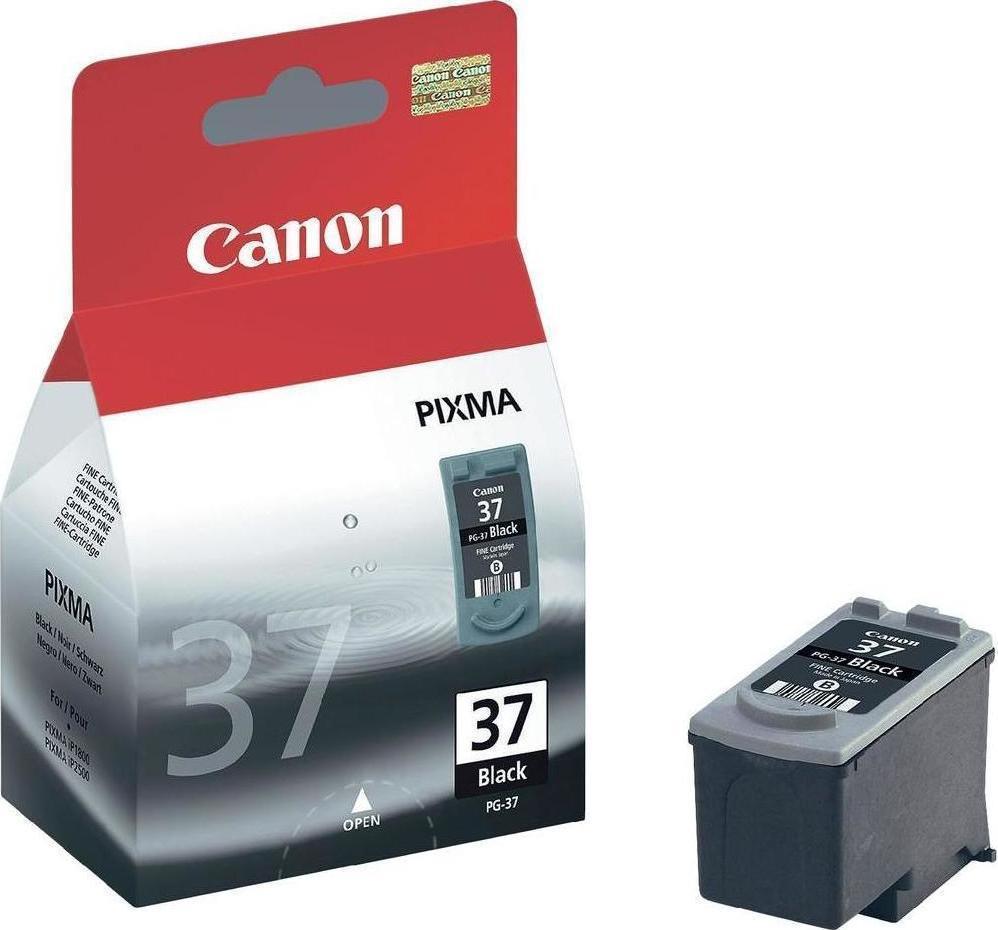 Canon PG-37 Γνήσιο Μελάνι Εκτυπωτή InkJet Μαύρο (2145B001) - Image 2