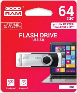 Alternative view of GoodRAM UTS3 64GB USB 3.0 Stick Μαύρο