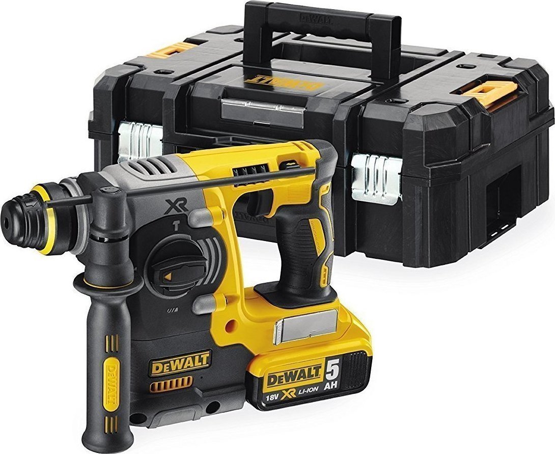 Dewalt Κρουστικό Σκαπτικό Πιστολέτο Μπαταρίας Brushless 18V 2x5Ah με Υποδοχή SDS Plus DCH273P2T