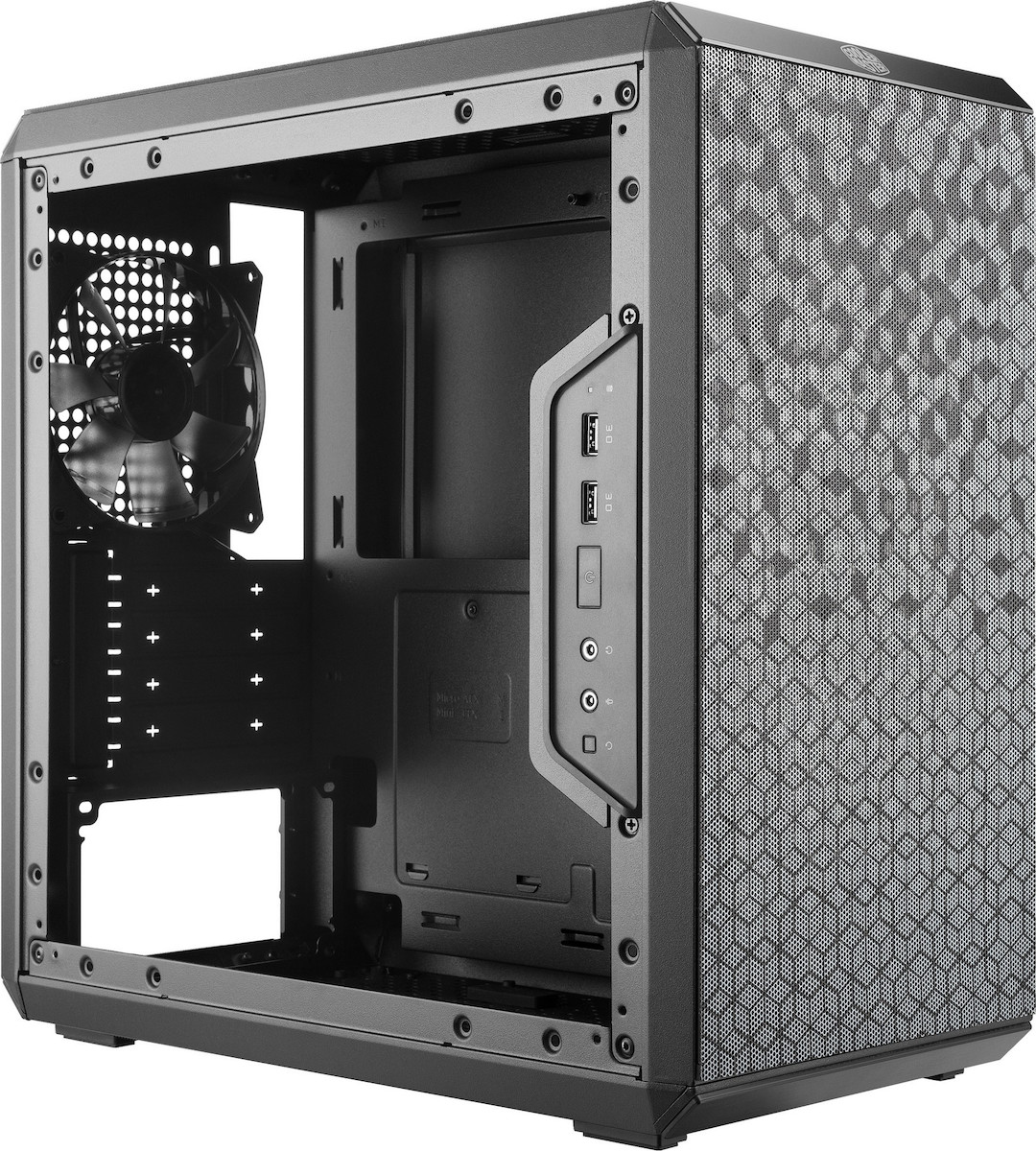 CoolerMaster MasterBox Q300L Gaming Mini Tower με Πλαϊνό Παράθυρο - Image 2