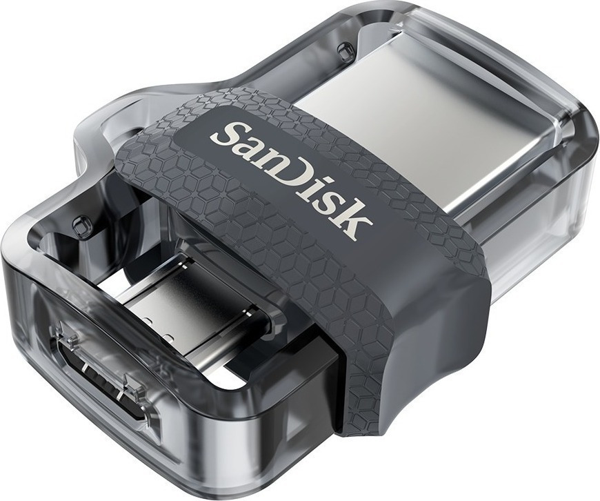 Sandisk Ultra Dual Drive M3.0 256GB USB 3.0 Stick με σύνδεση USB-A & micro USB-B Μαύρο - Image 3