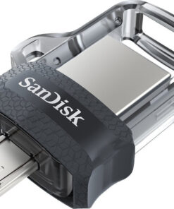 Sandisk Ultra Dual Drive M3.0 256GB USB 3.0 Stick με σύνδεση USB-A & micro USB-B Μαύρο