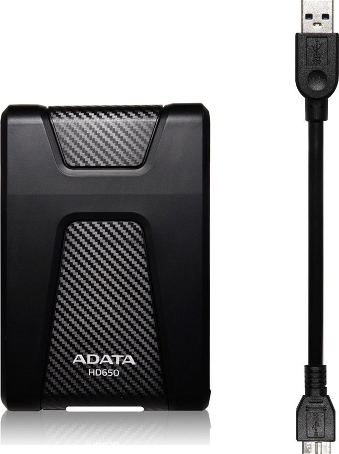 Adata HD650 USB 3.0 Εξωτερικός HDD 1TB 2.5" Μαύρο - Image 4