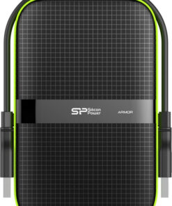 Alternative view of Silicon Power Armor A60 USB 3.1 Εξωτερικός HDD 1TB 2.5" Black/Green