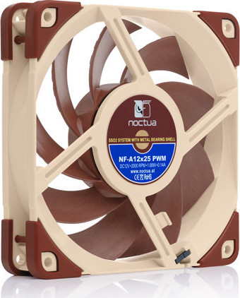 Noctua NF-A12x25 5V Case Fan 120mm Καφέ - Image 2
