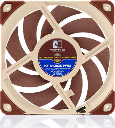 Noctua NF-A12x25 5V Case Fan 120mm Καφέ