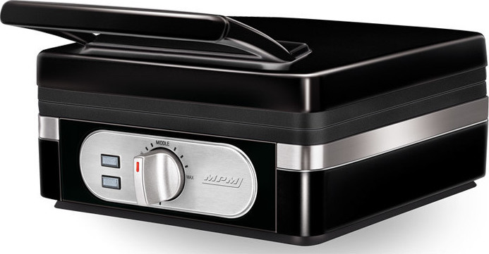 MPM Βαφλιέρα 2 Θέσεων σε Ορθογώνιο Σχήμα 1400W