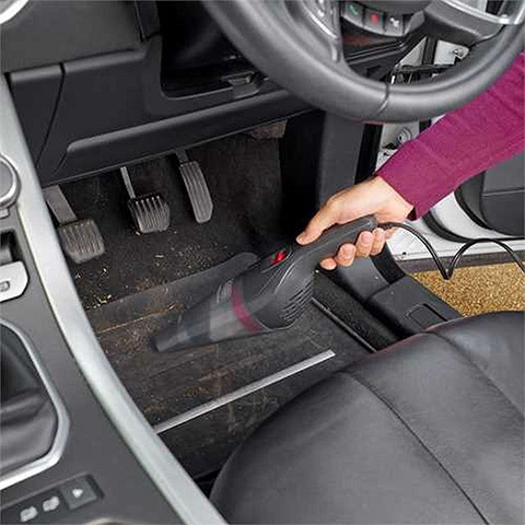 Black & Decker Σκουπάκι Αυτοκινήτου Στερεών με Ισχύ 9W & Καλώδιο Αναπτήρα 12V Grey, Red - Image 2
