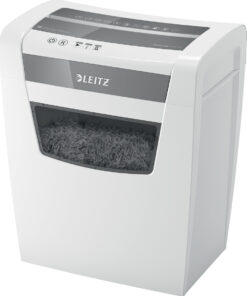 Leitz Καταστροφέας Εγγράφων IQ Home Office P4 Cross Cut 10 Φύλλων με Κάδο 23lt