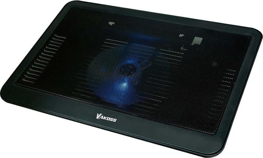 Vakoss Cooling Pad με 1 Ανεμιστήρα και Φωτισμό (LF-1854LK)
