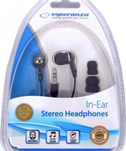 Alternative view of Esperanza Ακουστικά Ψείρες In Ear EH125 Μαύρα